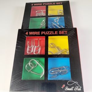 Two Small Fish 4 Wire Puzzle Sets